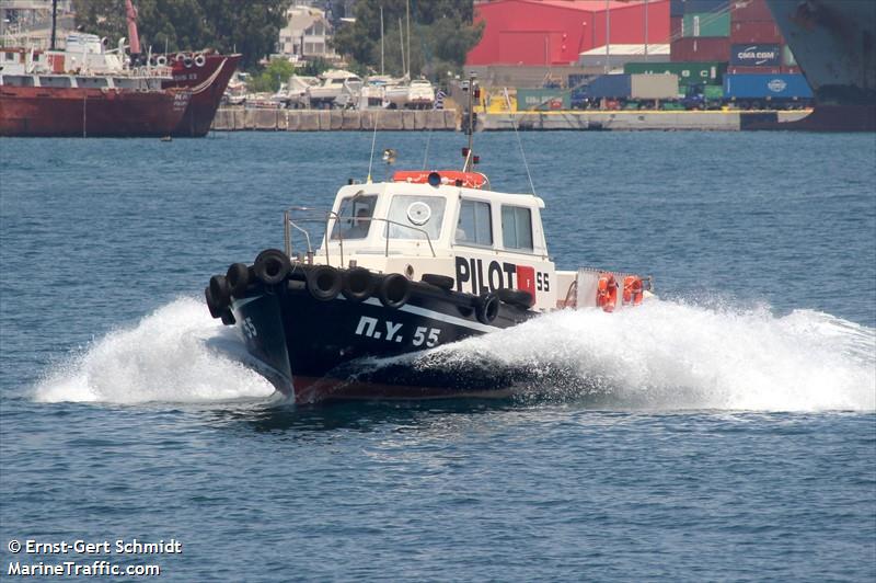 pilot boat py55 (Pilot) - IMO , MMSI 237710400, Call Sign SY3203 under the flag of Greece