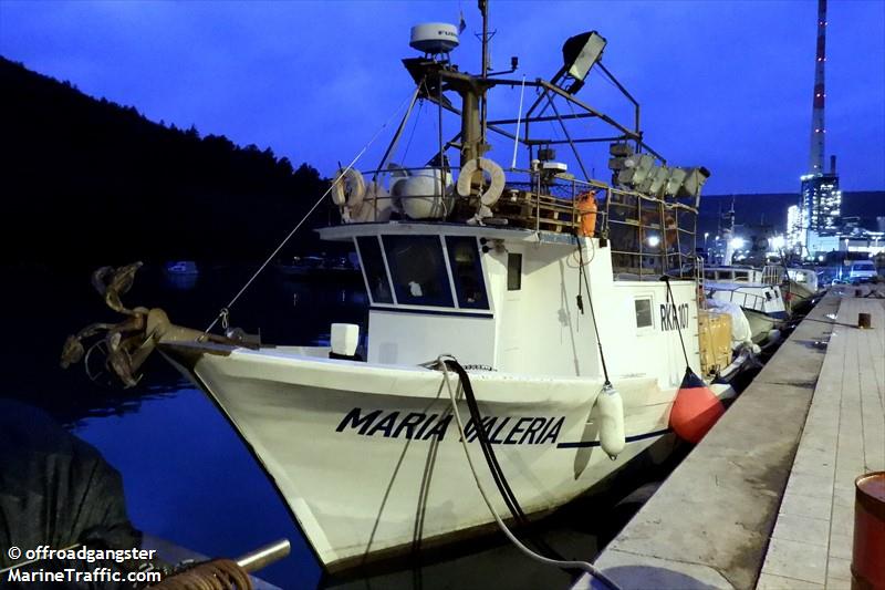 maria valeria (Fishing vessel) - IMO , MMSI 238604010, Call Sign 9A7453 under the flag of Croatia
