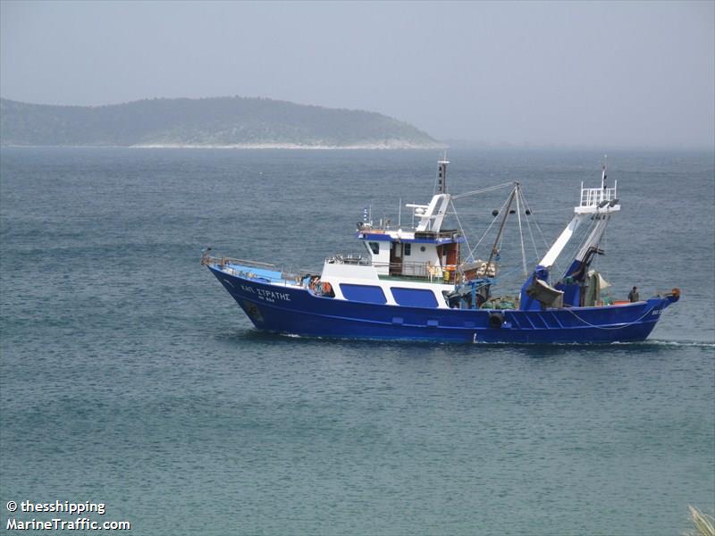 kapetan stratis (Fishing vessel) - IMO 8788933, MMSI 240550000, Call Sign SY7620 under the flag of Greece