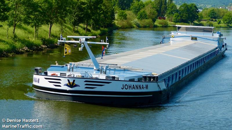 johanna-m (Cargo ship) - IMO , MMSI 244630173, Call Sign PE8319 under the flag of Netherlands