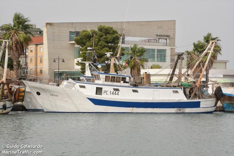 ketty (Fishing vessel) - IMO , MMSI 247053540, Call Sign IORJ under the flag of Italy