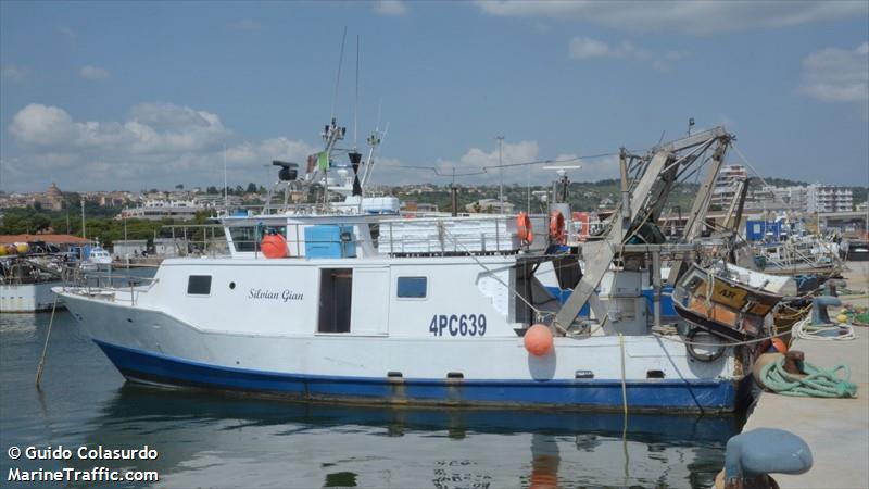 silvia gian (Fishing vessel) - IMO , MMSI 247076150, Call Sign IXFD under the flag of Italy