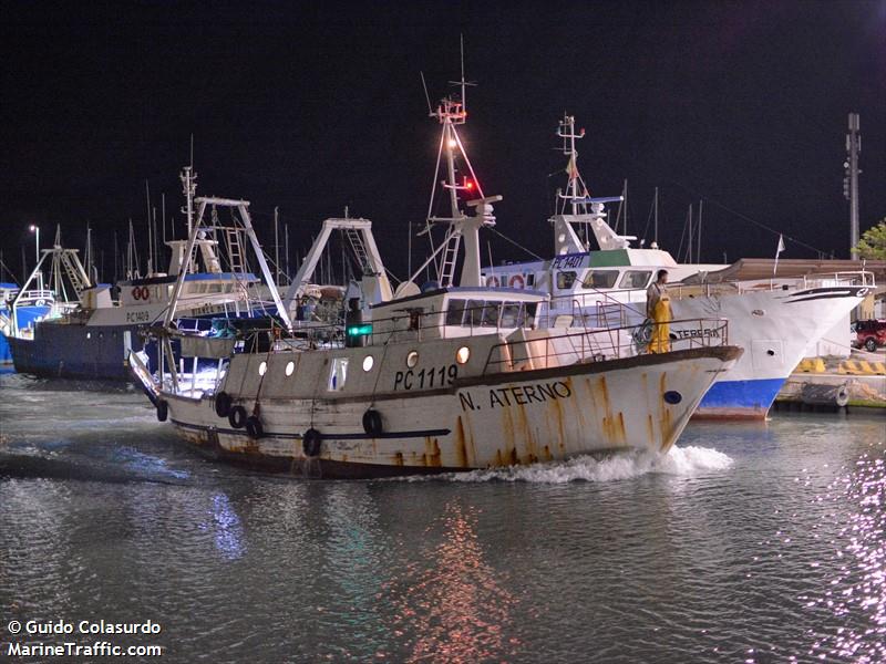 nuovo aterno (Fishing vessel) - IMO , MMSI 247101340 under the flag of Italy