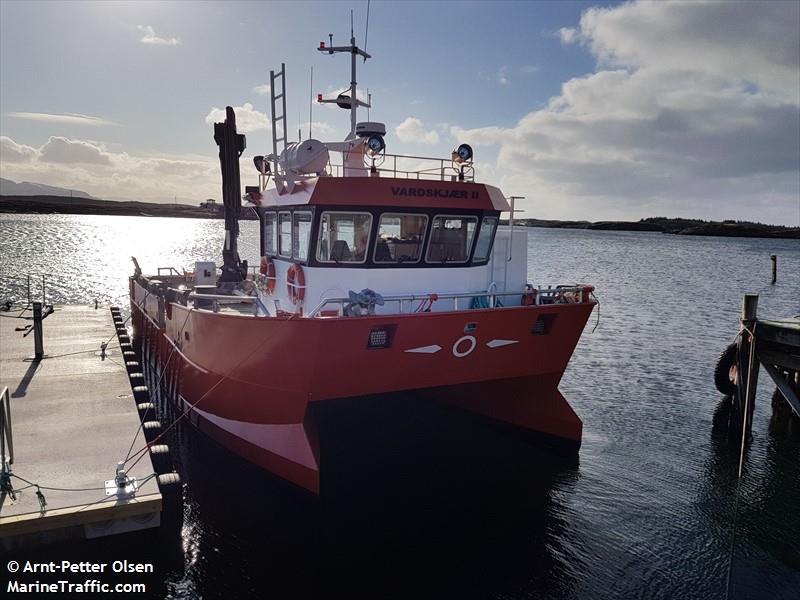 vardskjaer ii (Cargo ship) - IMO , MMSI 257603800, Call Sign LK9843 under the flag of Norway