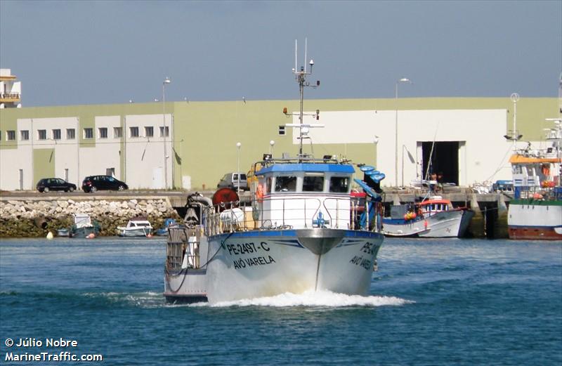avo varela (Fishing vessel) - IMO , MMSI 263422760, Call Sign CUCZ2 under the flag of Portugal