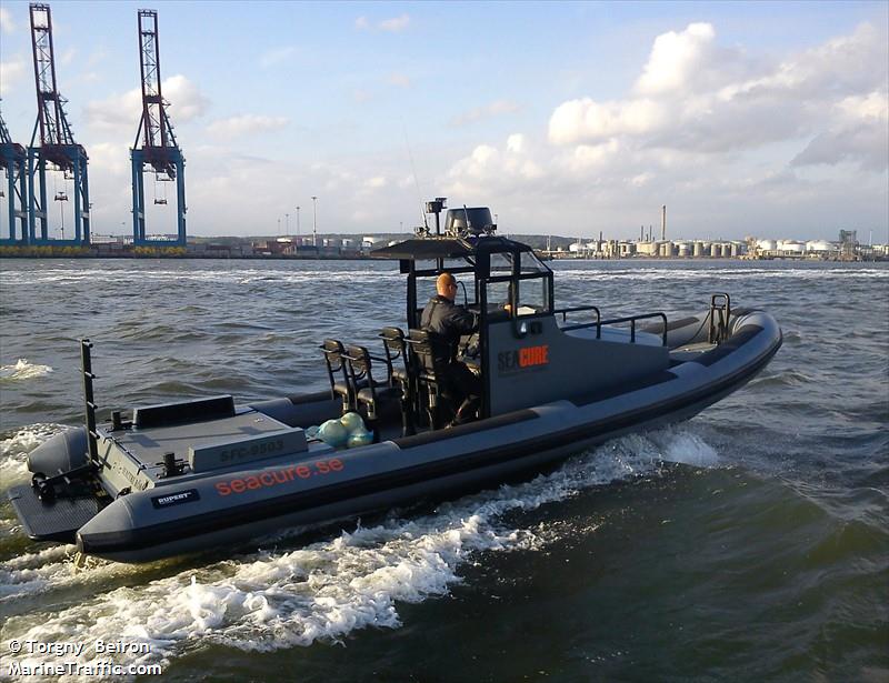 seacure (HSC) - IMO , MMSI 265669730, Call Sign SFC9503 under the flag of Sweden
