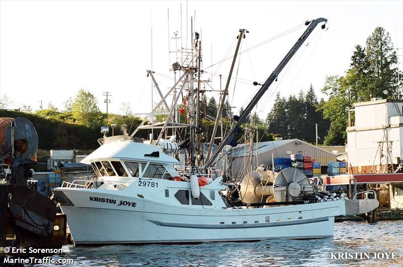 kristin joye (Fishing vessel) - IMO , MMSI 316002918 under the flag of Canada
