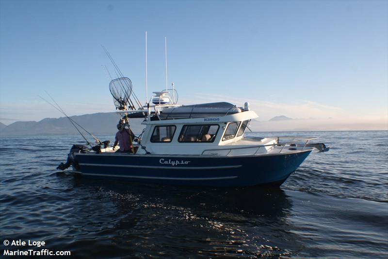 calypso (Pleasure craft) - IMO , MMSI 316020947 under the flag of Canada