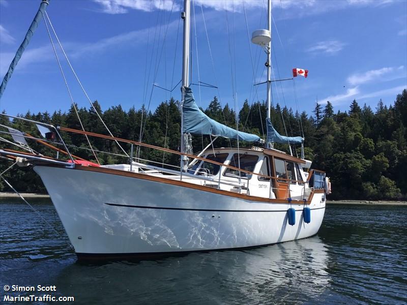 sans souci (Sailing vessel) - IMO , MMSI 316043703, Call Sign 5M7154 under the flag of Canada