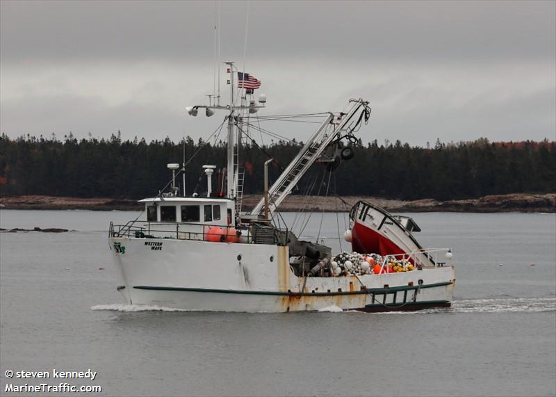 western wave (Fishing vessel) - IMO , MMSI 338197583, Call Sign NONE under the flag of USA