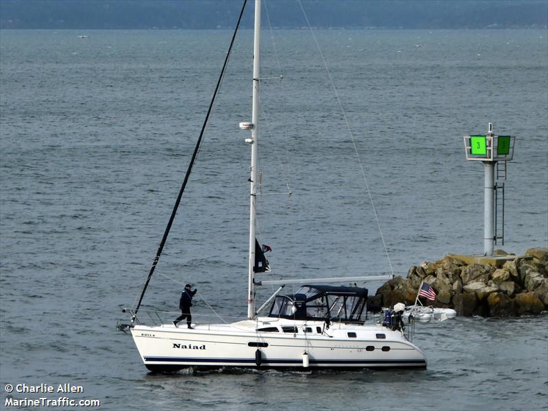 naiad (Sailing vessel) - IMO , MMSI 366896730, Call Sign WDJ7117 under the flag of United States (USA)