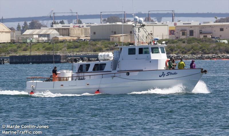 jigstrike (Passenger ship) - IMO , MMSI 367046140, Call Sign WDC5769 under the flag of United States (USA)