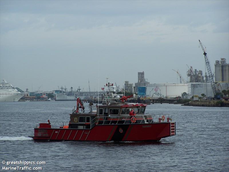 fire boat 1 (SAR) - IMO , MMSI 367421830, Call Sign FB1 under the flag of United States (USA)