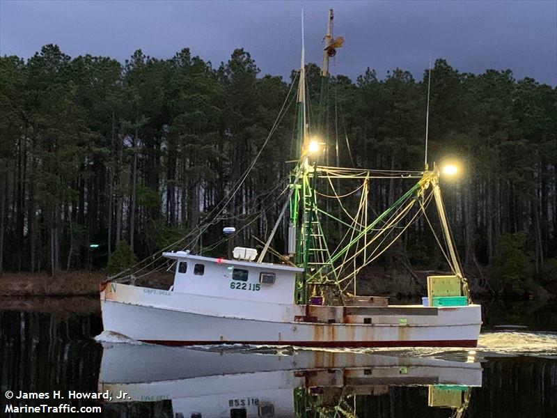 capt dell (Fishing vessel) - IMO , MMSI 367504030, Call Sign WDF9327 under the flag of United States (USA)