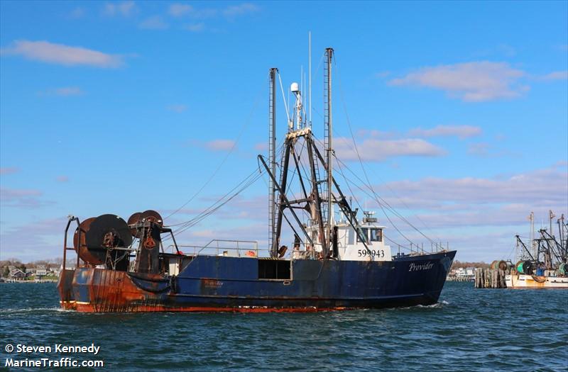 provider (Fishing vessel) - IMO , MMSI 367717050, Call Sign WDI6280 under the flag of United States (USA)