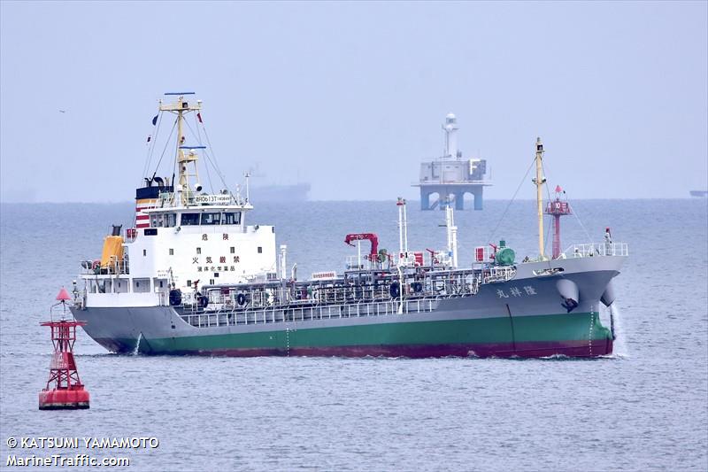 ryusho maru (Tanker) - IMO , MMSI 431000721, Call Sign JD2800 under the flag of Japan