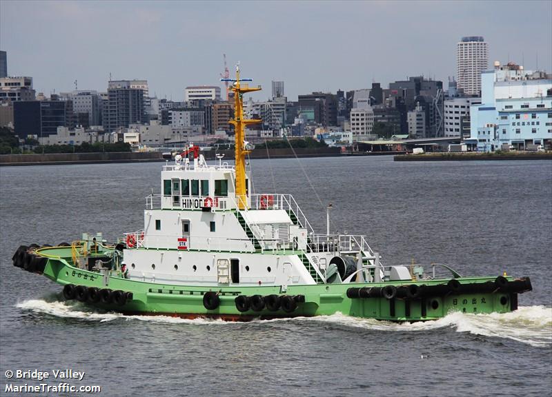 hinode maru (Tug) - IMO , MMSI 431005882, Call Sign JD3758 under the flag of Japan