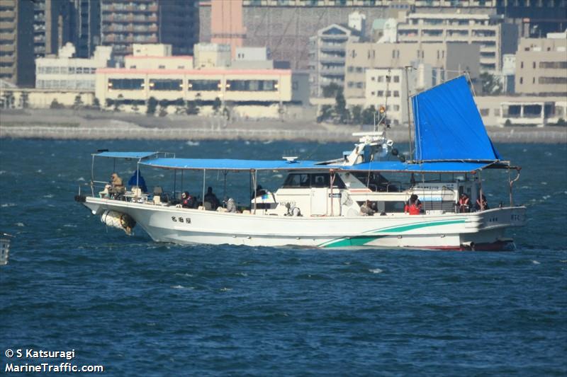 nadayamaru (Pleasure craft) - IMO , MMSI 431011195 under the flag of Japan