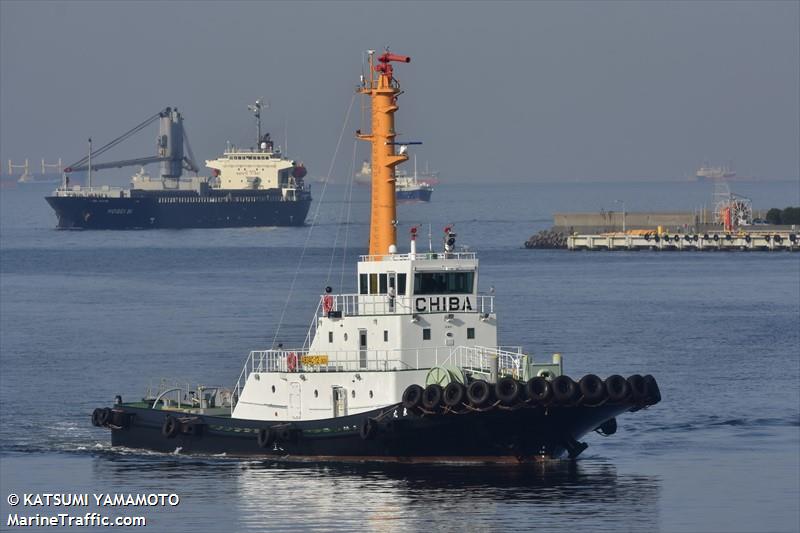 chibamaru (Tug) - IMO , MMSI 431013278, Call Sign JD4596 under the flag of Japan