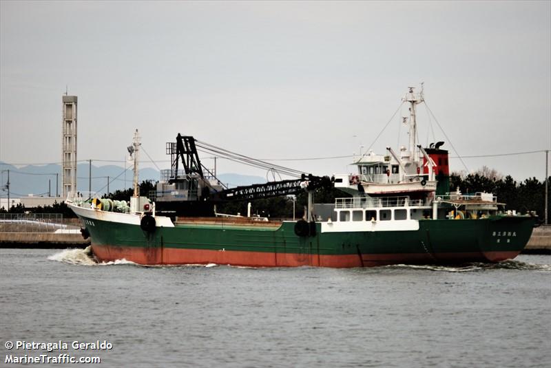sawanishimaru no.3 (Cargo ship) - IMO , MMSI 431300672, Call Sign JJ3781 under the flag of Japan
