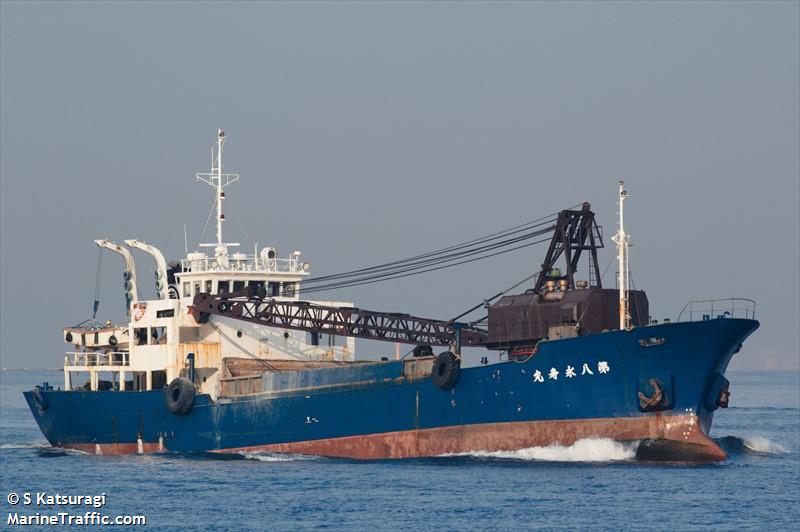 no8 eijyumaru (Cargo ship) - IMO , MMSI 431301138, Call Sign JJ3618 under the flag of Japan