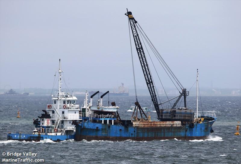 hakusin no.8 (Cargo ship) - IMO , MMSI 431601619, Call Sign JM6634 under the flag of Japan