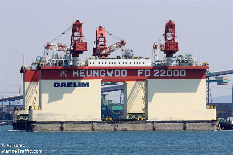 heungwoo 22000 (Unknown) - IMO , MMSI 440000005 under the flag of Korea