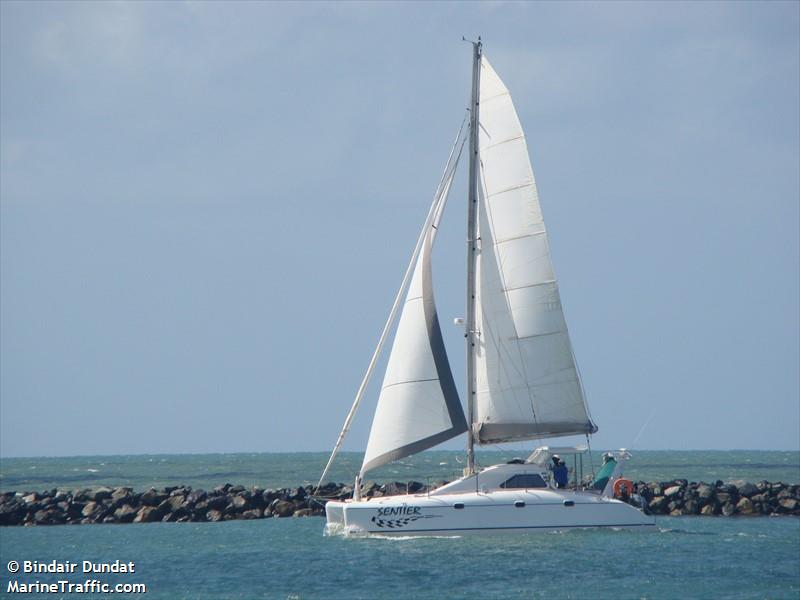 sentier (Sailing vessel) - IMO , MMSI 503025130, Call Sign NP166Q under the flag of Australia