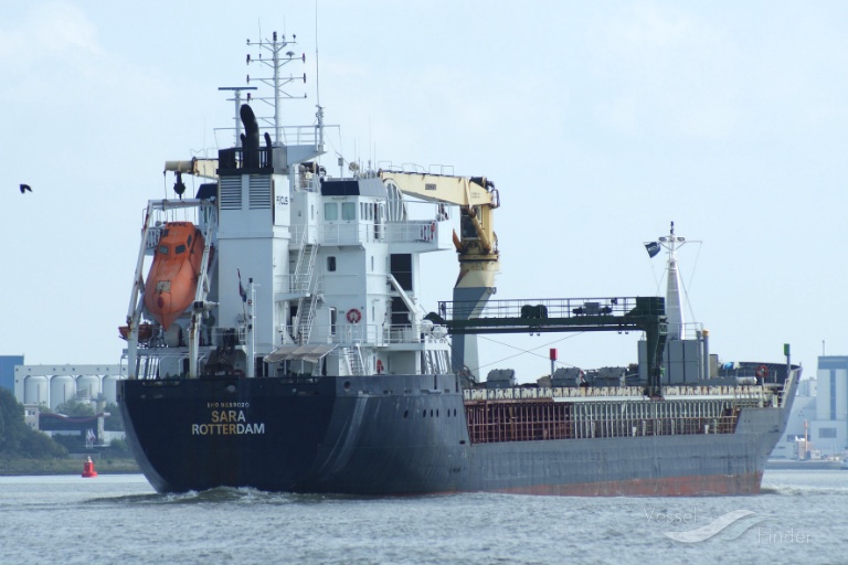 sara (General Cargo Ship) - IMO 9259020, MMSI 511100217, Call Sign V4TV3 under the flag of Palau