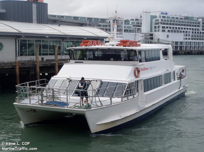 tiger cat (Passenger ship) - IMO , MMSI 512001268, Call Sign ZMR2981 under the flag of New Zealand