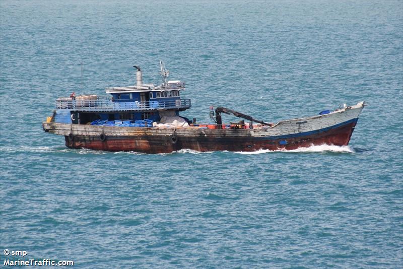 sukses abadi 02 (Cargo ship) - IMO , MMSI 525012173 under the flag of Indonesia