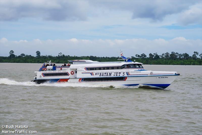 batam jet 3 (Passenger ship) - IMO , MMSI 525021214, Call Sign YB 3410 under the flag of Indonesia