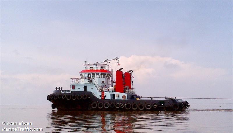 tb marino 178 (Tug) - IMO , MMSI 525066145 under the flag of Indonesia