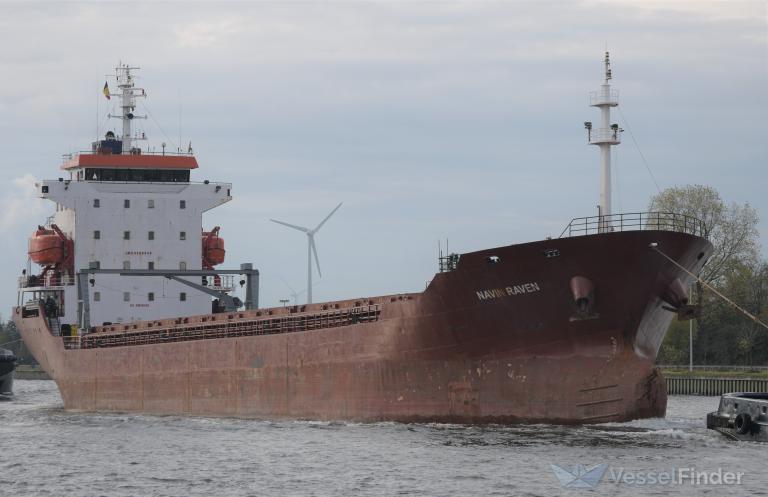 navin raven (General Cargo Ship) - IMO 9368649, MMSI 538004933, Call Sign V7ZW9 under the flag of Marshall Islands