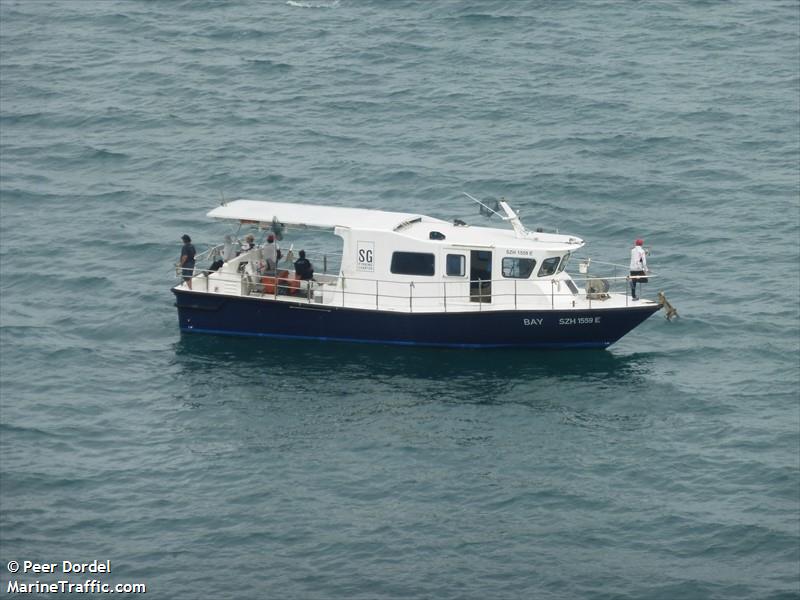 bay (Pleasure craft) - IMO , MMSI 563033970 under the flag of Singapore