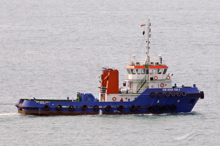 hk tug 9 (Unknown) - IMO , MMSI 563034220 under the flag of Singapore
