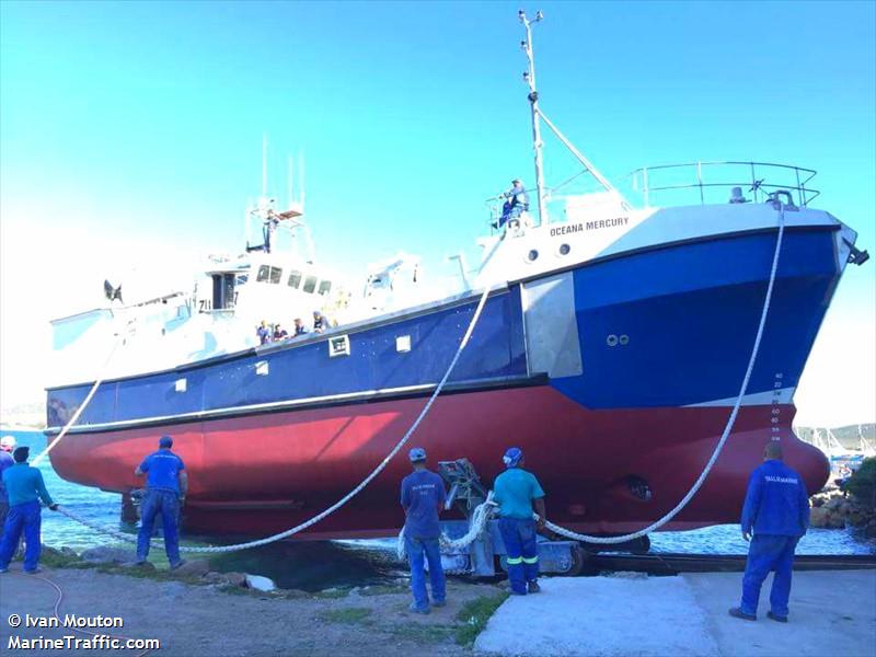 oceana mercury (Fishing vessel) - IMO , MMSI 601228800, Call Sign ZR6337 under the flag of South Africa