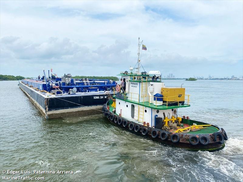 perseus (Tug) - IMO , MMSI 730152774, Call Sign HKFI5 under the flag of Colombia