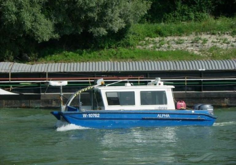 alpha (Dredging or UW ops) - IMO , MMSI 203999399, Call Sign OED3148 under the flag of Austria