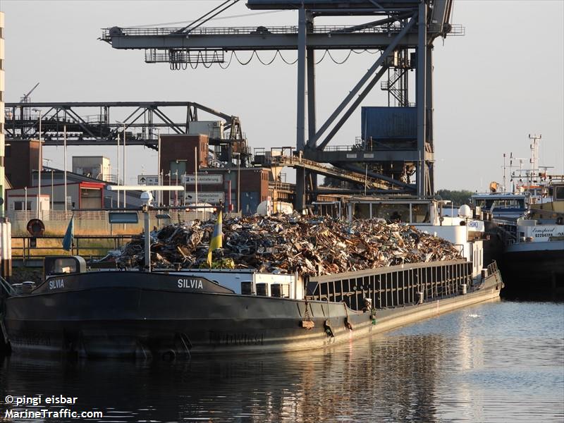 silvia (Unknown) - IMO , MMSI 205227290, Call Sign OT2272 under the flag of Belgium