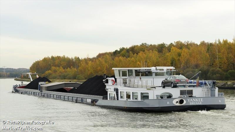 yankee (Cargo ship) - IMO , MMSI 205436290, Call Sign OT4362 under the flag of Belgium