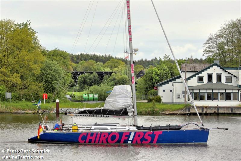 chiro first (Sailing vessel) - IMO , MMSI 211178780, Call Sign DH 4916 under the flag of Germany