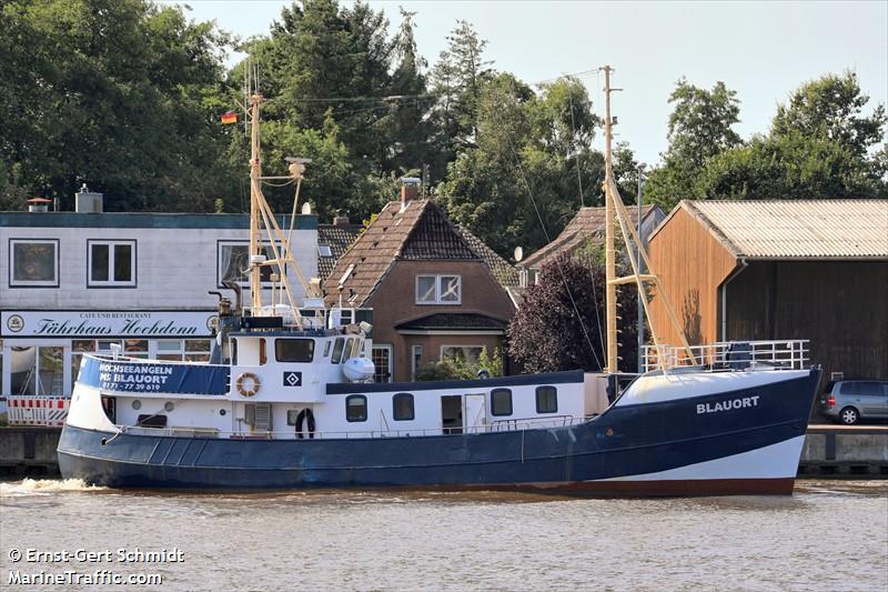 blauort (Passenger ship) - IMO , MMSI 211229400, Call Sign DDEZ under the flag of Germany