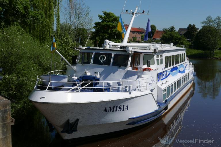 amisia (Passenger ship) - IMO , MMSI 211283700, Call Sign DK3689 under the flag of Germany