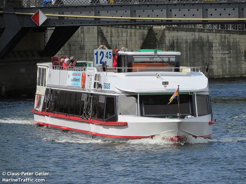pegasus (Passenger ship) - IMO , MMSI 211551140, Call Sign DF5668 under the flag of Germany