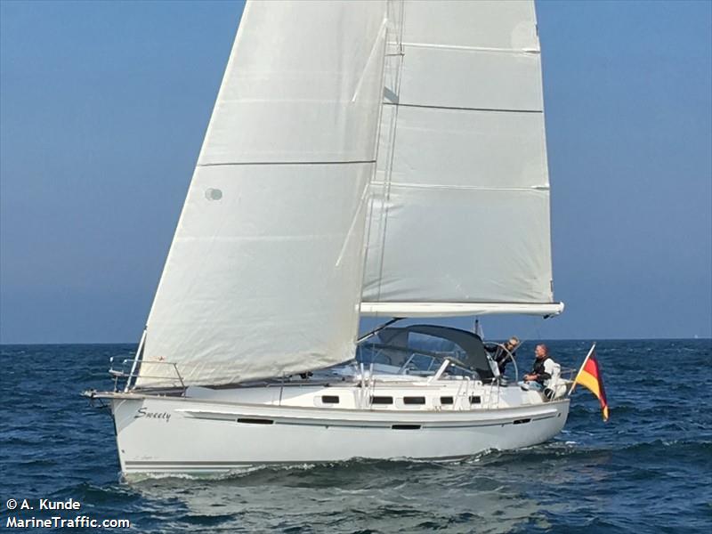 sweety (Pleasure craft) - IMO , MMSI 211795430, Call Sign DC3350 under the flag of Germany