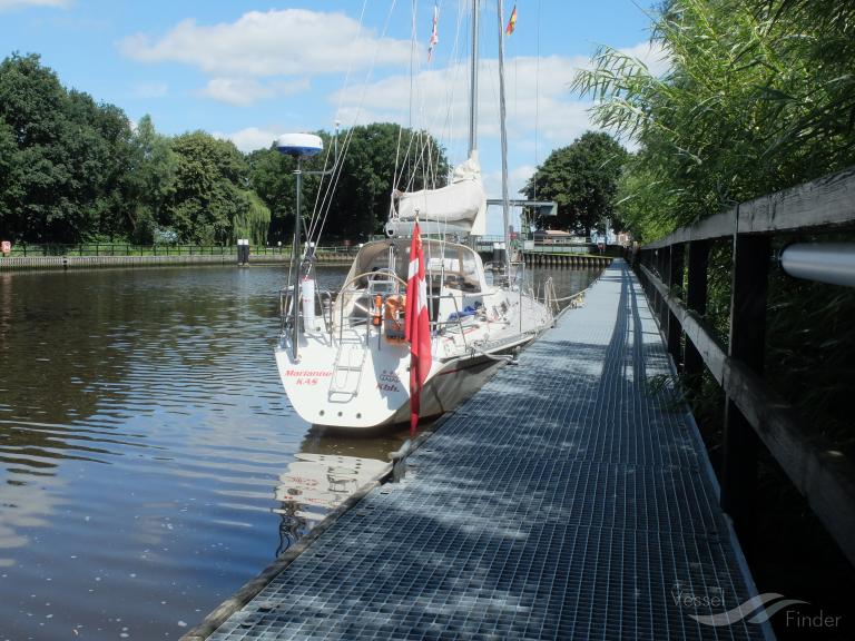 marianne 4 (Sailing vessel) - IMO , MMSI 219015539, Call Sign XPC2060 under the flag of Denmark