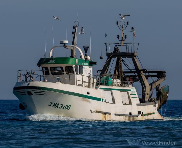 segundo haro rguez (Fishing vessel) - IMO , MMSI 224018520, Call Sign EA5099 under the flag of Spain