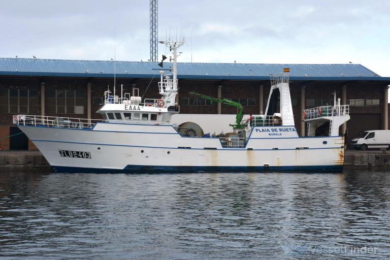 plaia de rueta (Fishing Vessel) - IMO 9319791, MMSI 224100180, Call Sign EAAA under the flag of Spain