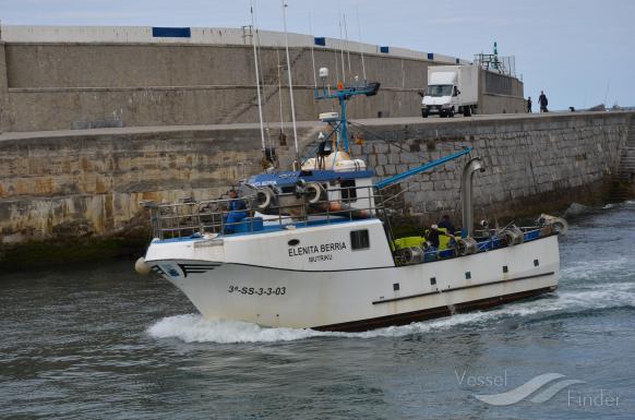 elenita berria (Fishing vessel) - IMO , MMSI 224104970, Call Sign EA2873 under the flag of Spain